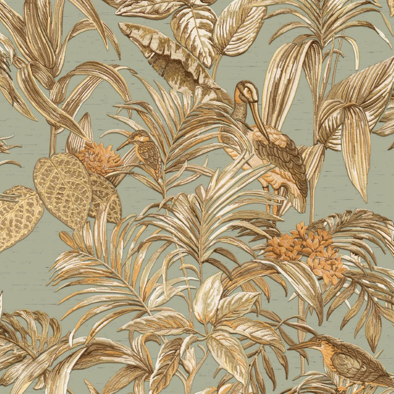 DE120017 Bird Of Paradise by Wallpaper by Design ID
