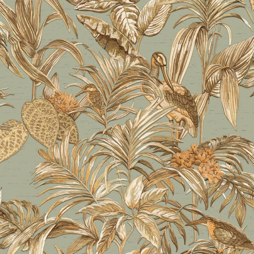 DE120017 Bird Of Paradise by Wallpaper by Design ID