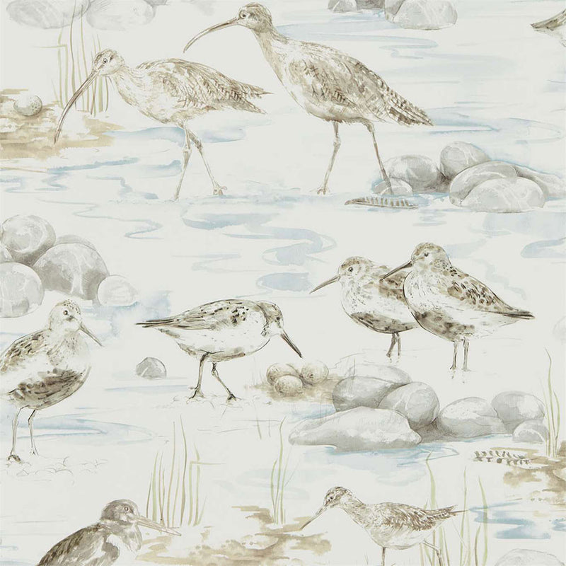 216492 Estuary Birds Embleton Bay Wallpaper By Sanderson