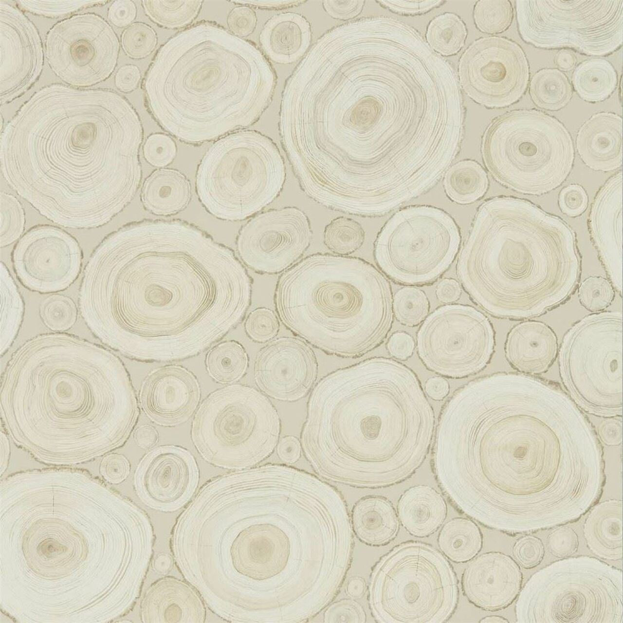 216507 Alnwick Logs Embleton Bay Wallpaper By Sanderson