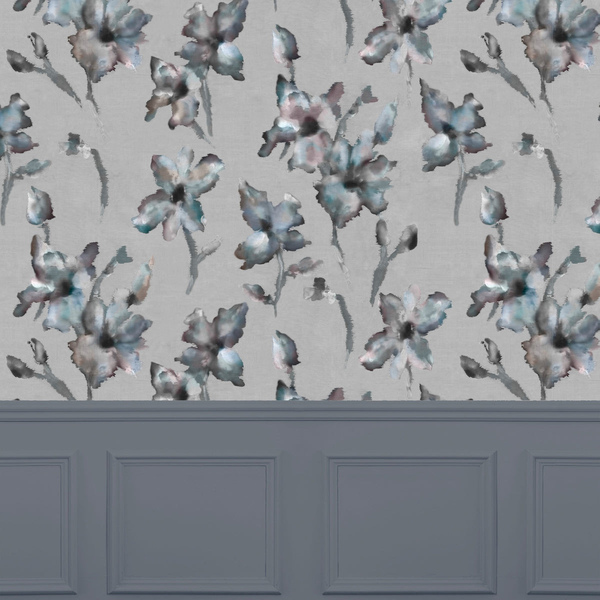 Degas Mercury Winter Skies Wallpaper by Voyage Maison | DEGAS/WPO/MER