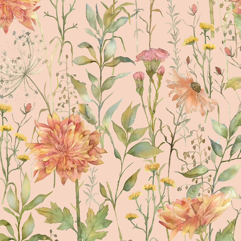 Delamere Apricot Wallpaper by Voyage Maison | DELAMER/WPO/APR