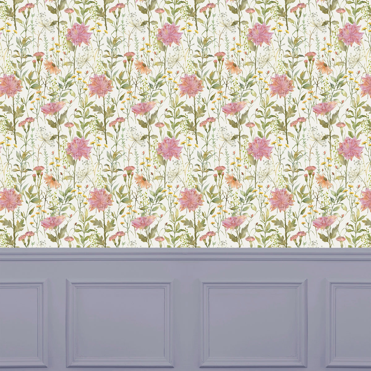 Delamere Blossom Wallpaper by Voyage Maison | DELAMER/WPO/BLO