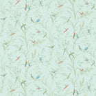 214082 Tuileries Country Woodland Sage and Multi Wallpaper by Sanderson