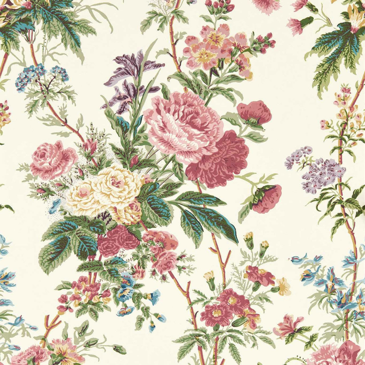 217305 Lakeland Paradis Giles Deacon Carmine Wallpaper by Sanderson