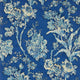 Fringed Tulip Toile Giles Deacon Smalt Wallpaper by Sanderson