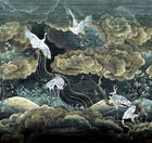 Byobu Night Traces Mural by Masureel
