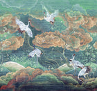 Byobu Sunset Traces Mural by Masureel