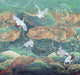 Byobu Sunset Traces Mural by Masureel