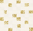 Yugen Gold Traces Mural by Masureel