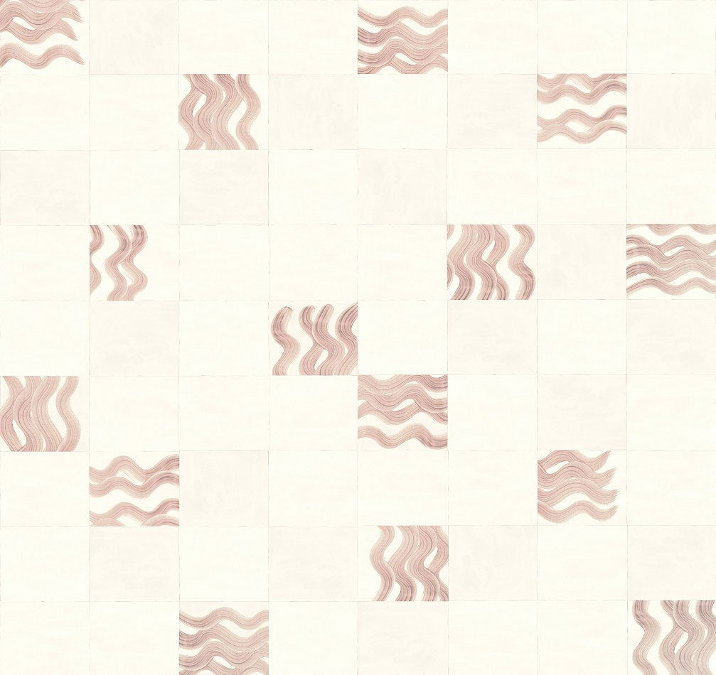Yugen Peach Traces Mural by Masureel