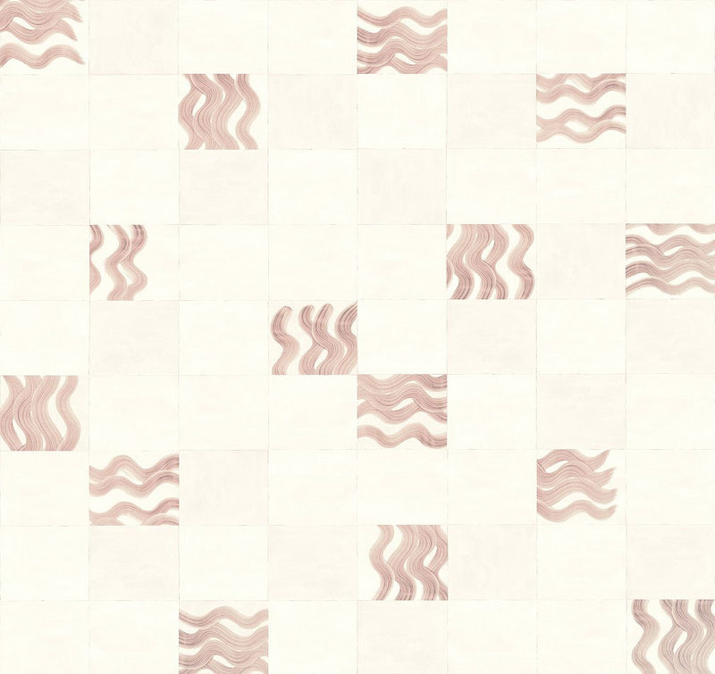 Yugen Peach Traces Mural by Masureel