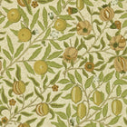 DGW1FU102 Fruit Morris & Friends Lime, Green and Tan Wallpaper by Morris & Co