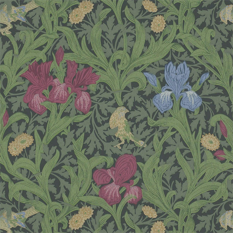 DGW1Q5103 Iris Compendium I & II Wallpaper By Morris & Co