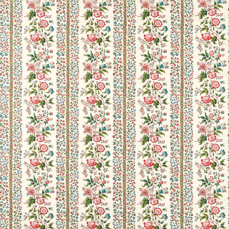 227318 Rose Pergola Highgrove Chintz Fabric by Sanderson
