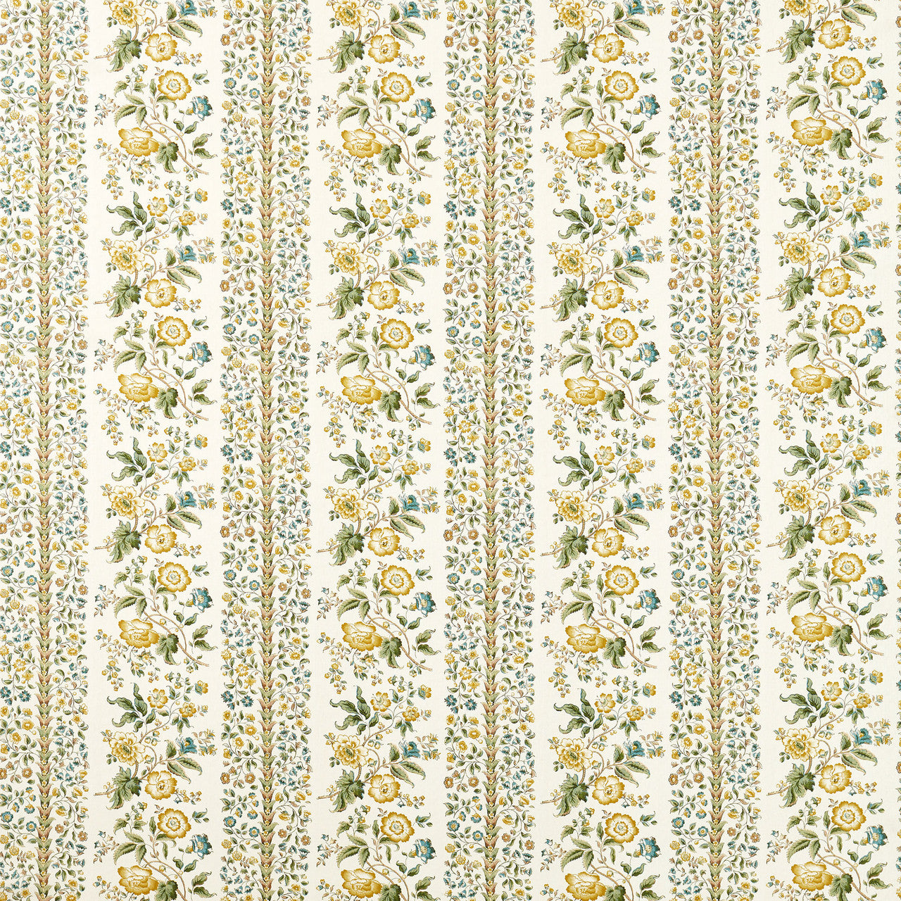 227319 Rose Pergola Highgrove Parchment Fabric by Sanderson
