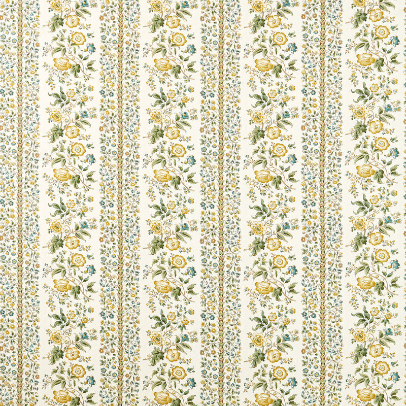 227319 Rose Pergola Highgrove Parchment Fabric by Sanderson