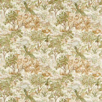 The Stumpery Highgrove Lichen Fabric by Sanderson