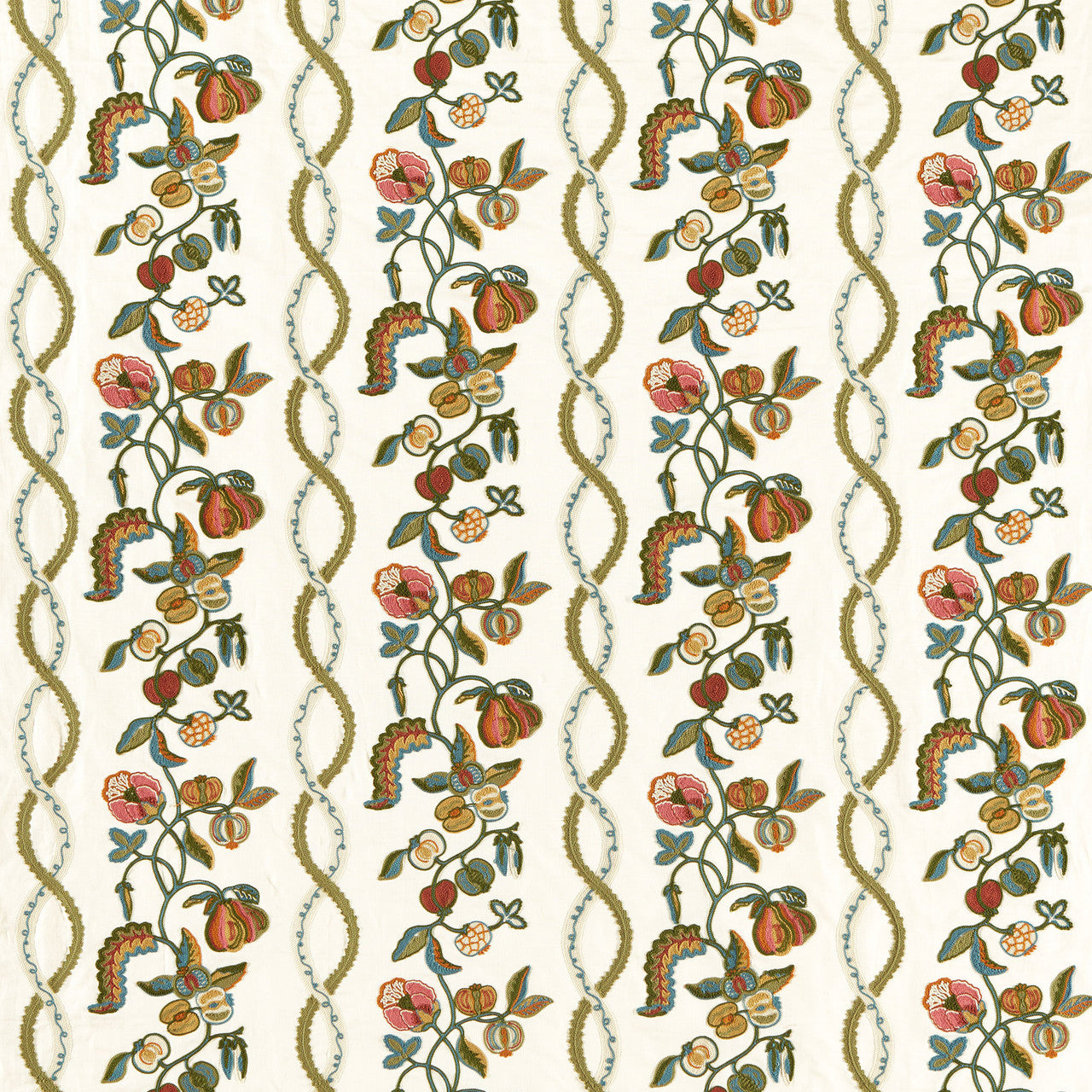 237599 Kitchen Garden Highgrove English Quince Fabric by Sanderson