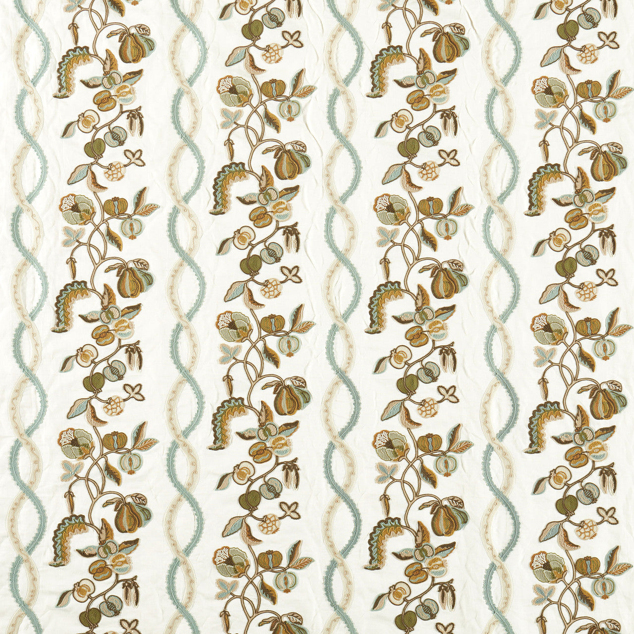 237600 Kitchen Garden Highgrove Gloucestershire Pear Fabric by Sanderson