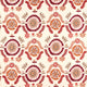 Annabel's Suzani Highgrove Mulberry Fabric by Sanderson