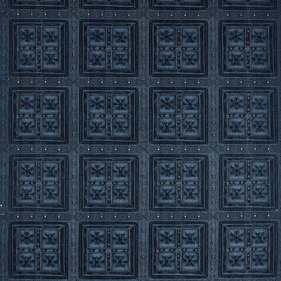 Shand Gate Highgrove Jodhpur Blue Fabric by Sanderson