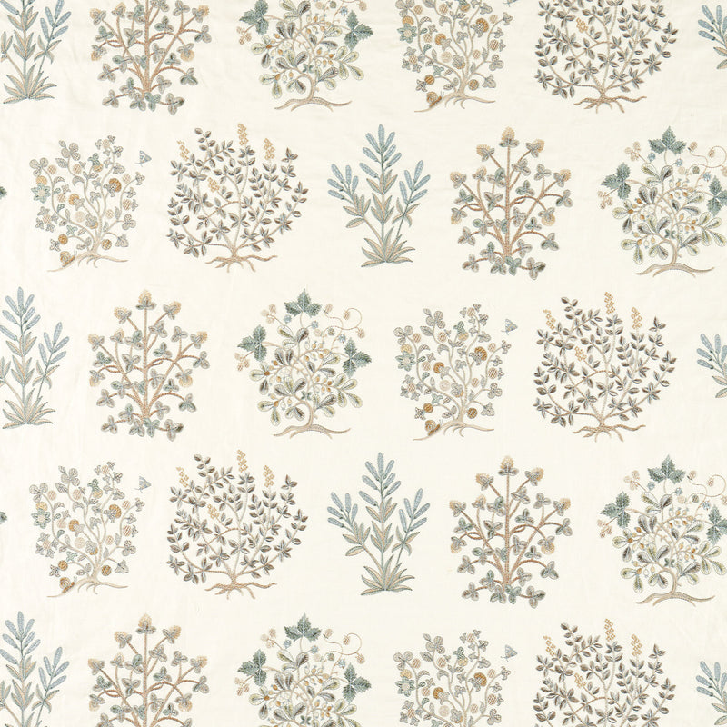 237616 Thyme Walk Highgrove Mineral/Parchment Fabric by Sanderson