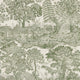 Highgrove Toile Highgrove Yew Green Wallpaper by Sanderson