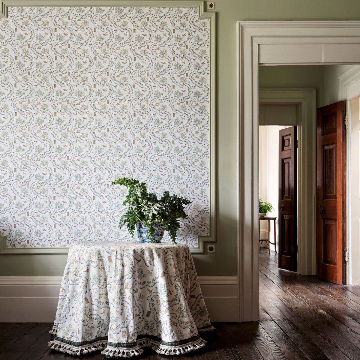 Wildflower Meadow Highgrove Going Green Wallpaper by Sanderson