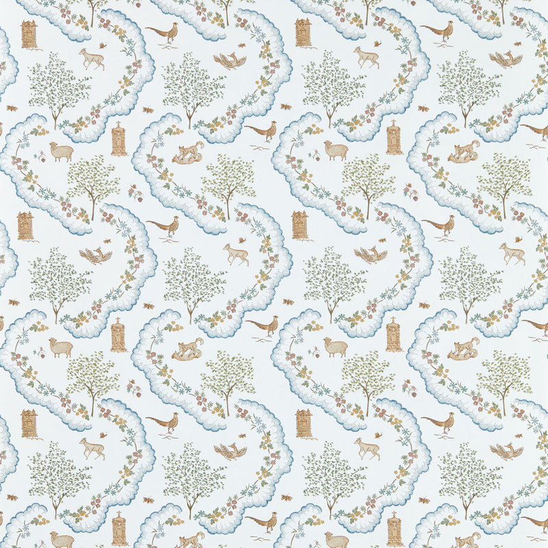 217481 Wildflower Meadow Highgrove Going Green Wallpaper by Sanderson