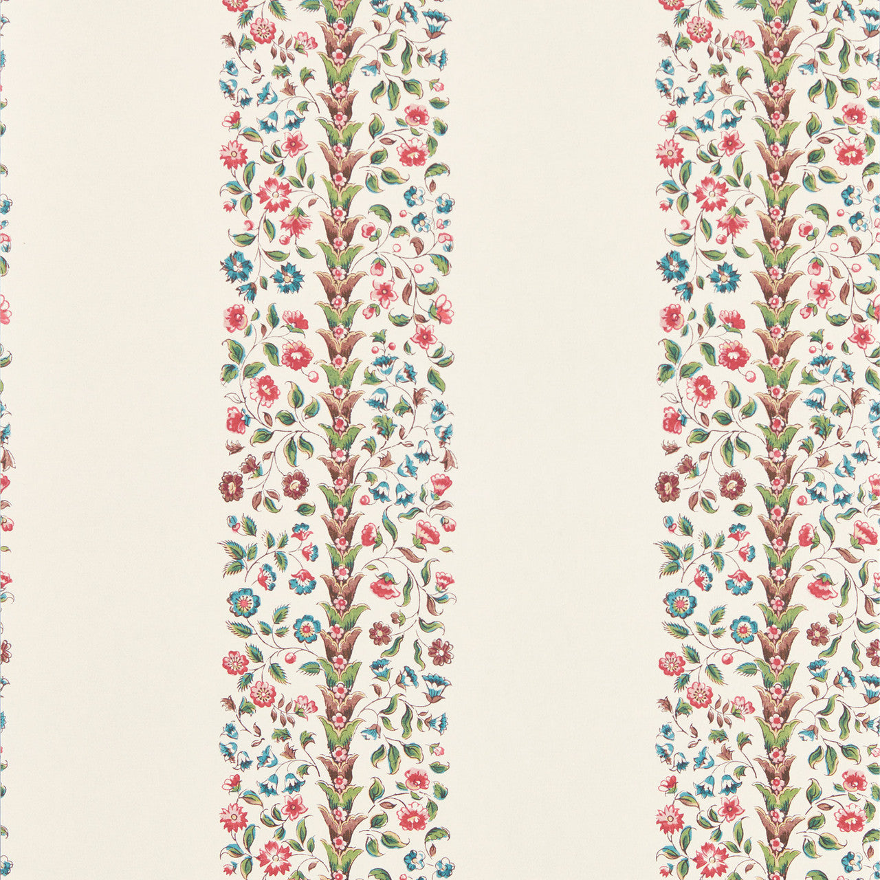 217485 Pergola Highgrove Rose Chintz Wallpaper by Sanderson