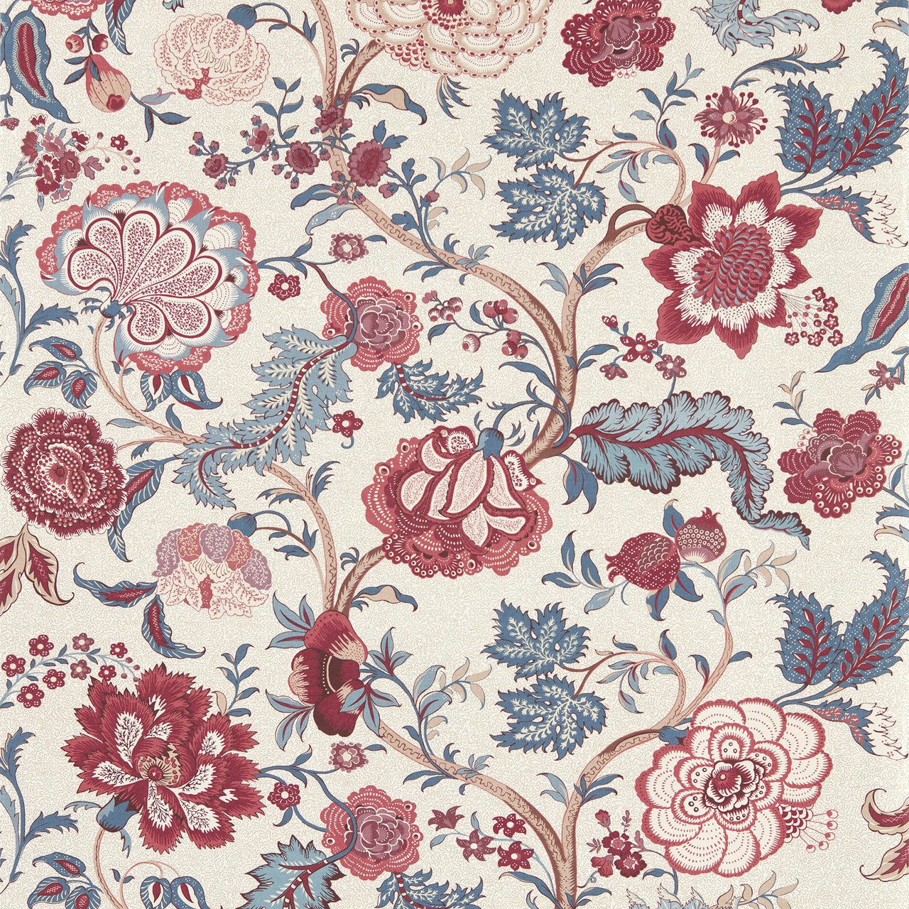 217488 Salisbury Highgrove Madder Rose Wallpaper by Sanderson