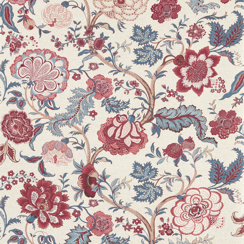217488 Salisbury Highgrove Madder Rose Wallpaper by Sanderson