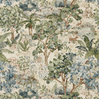 217491 The Stumpery Highgrove Fern Wallpaper by Sanderson