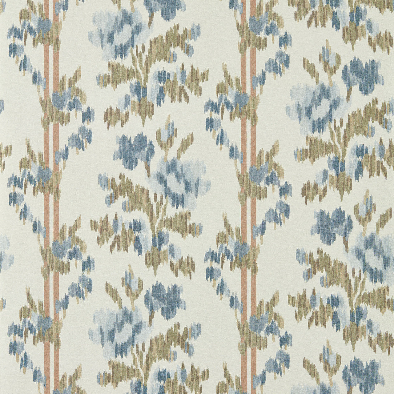 217496 Apothecary Rose Highgrove Ether Blues Wallpaper by Sanderson