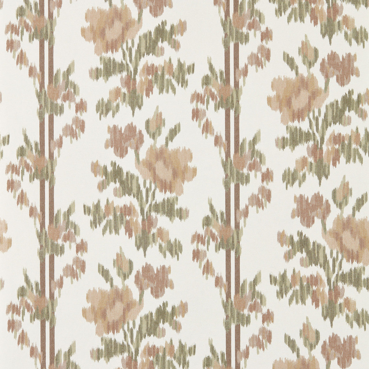217498 Apothecary Rose Highgrove Parchment & Olivine Wallpaper by Sanderson
