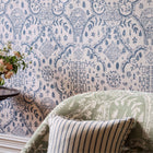 217510 Topiary View Highgrove Wedgwood Wallpaper by Sanderson