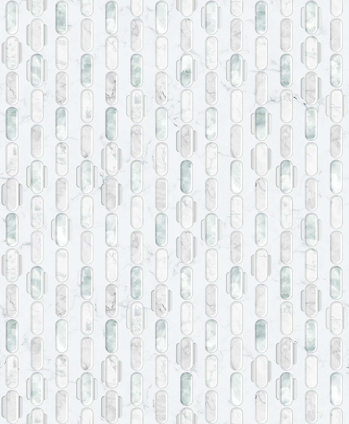 Capsules Green Diversity Wallpaper by Tres Tintas