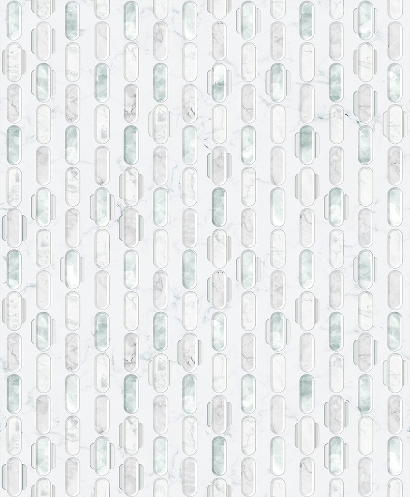 Capsules Green Diversity Wallpaper by Tres Tintas