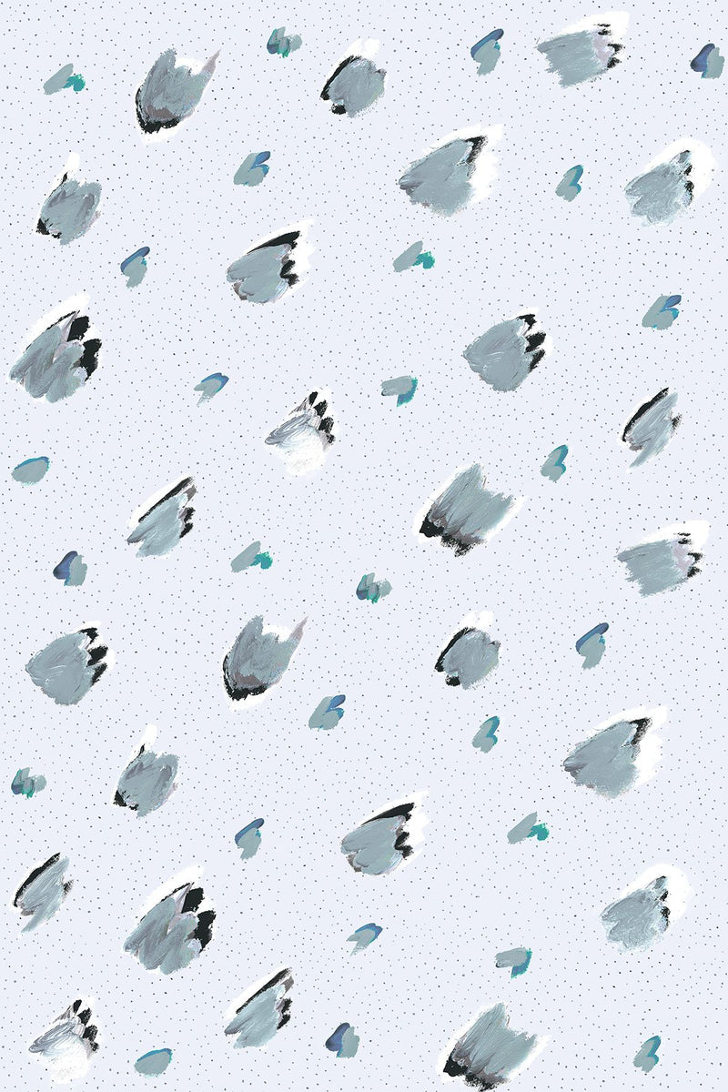 DI3305-4 Brush Blue Diversity Wallpaper by Tres Tintas