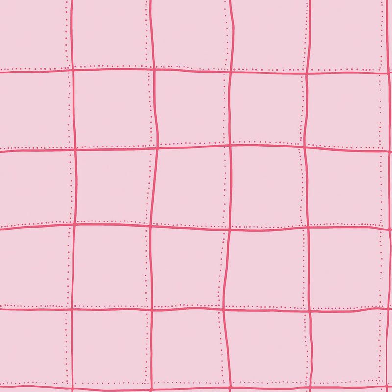DI3308-2 Squares Pink Diversity Wallpaper by Tres Tintas
