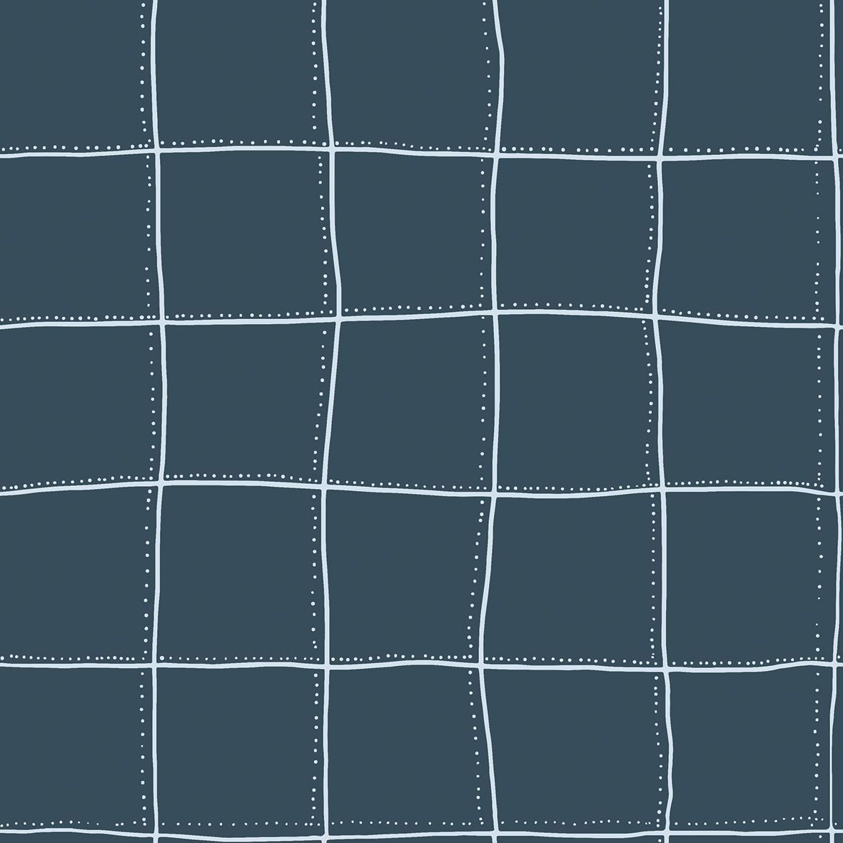 DI3308-3 Squares Blue Diversity Wallpaper by Tres Tintas