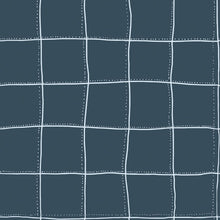 DI3308-3 Squares Blue Diversity Wallpaper by Tres Tintas