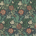 Compton Morris & Friends Indigo and Russet Wallpaper by Morris & Co