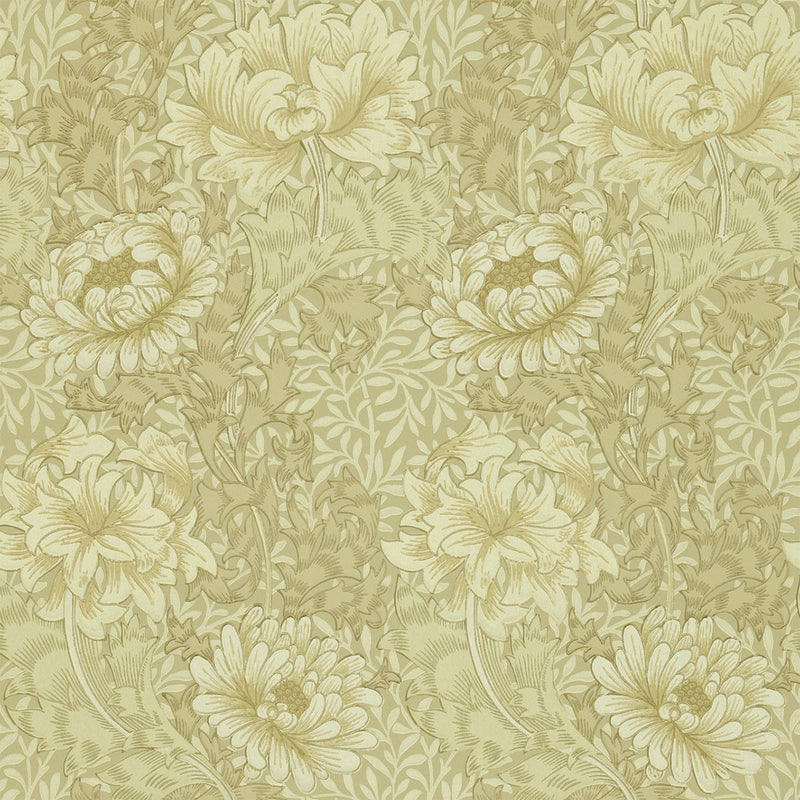 WM7612/8 Chrysanthemum Morris Wallpaper by Morris & Co