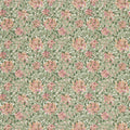 Honeysuckle Morris & Friends Chalk and Yellow Fabric by Morris & Co