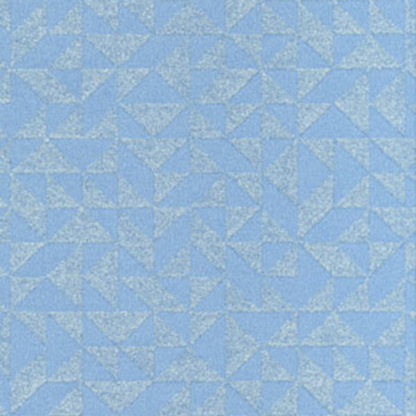 DL31242 DecorLine Geo Blue and Silver Wallpaper