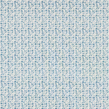 DM3P224490 Rosehip Little Book of Morris Mineral Blue Fabric by Morris & Co