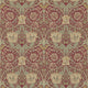 Honeysuckle & Tulip Morris & Friends Red & Gold Wallpaper by Morris & Co