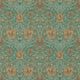 Honeysuckle & Tulip Morris & Friends Emerald & Russet Wallpaper by Morris & Co